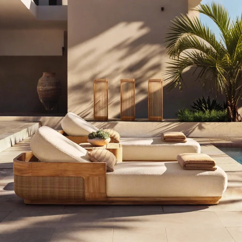Outdoor Daybed Furniture - Sun Beach Lounge Chair & Daybed
