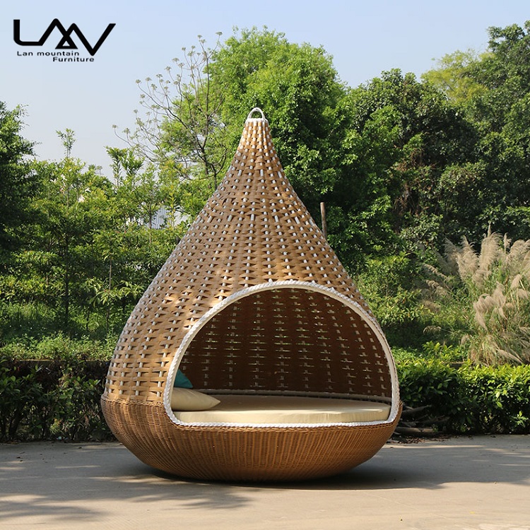 Outdoor Daybed Furniture - Modern Garden Furniture Hotel Swimming Pool