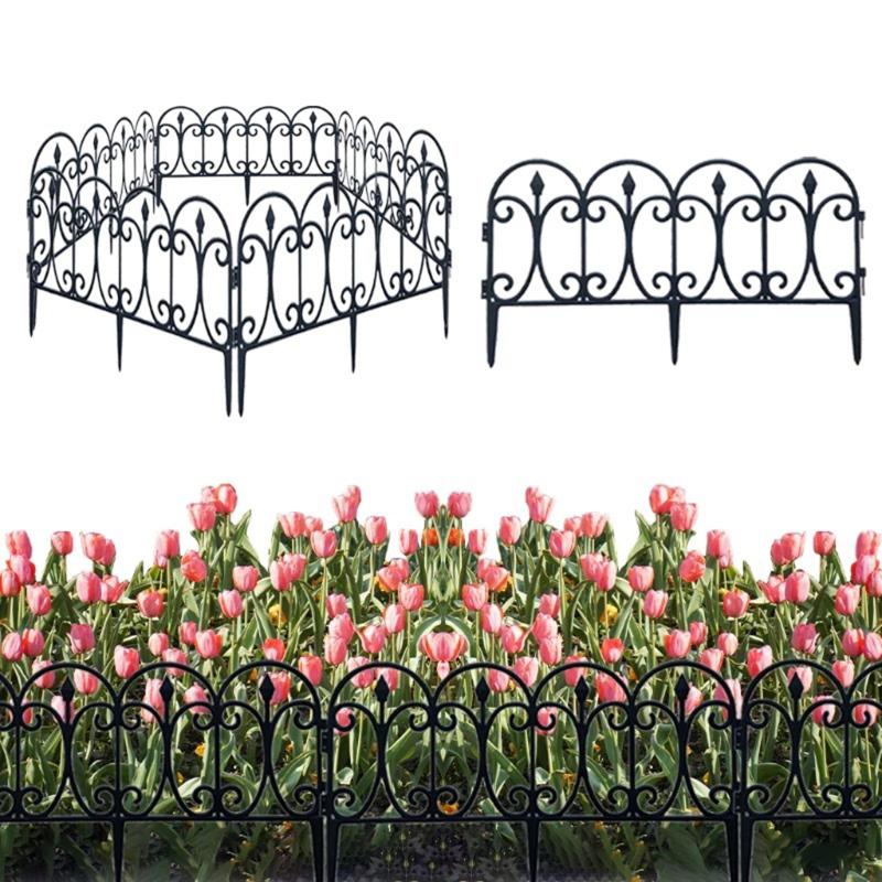 Outdoor Daybed Furniture - Decorative Garden Fence Outdoor Rustproof Landscape