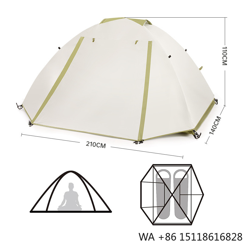 Outdoor Furniture Modern - Hiking Mountaineering Trekking Camping Tent Double-Layer