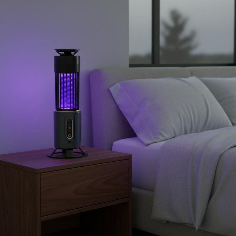 Outdoor Furniture Hay - @*2-in-1 Electric Mosquito Zapper Lamp Silent