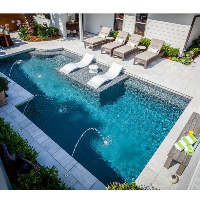 Outdoor Daybed Furniture - Hotel Outdoor Furniture Swimming Pool Tanning
