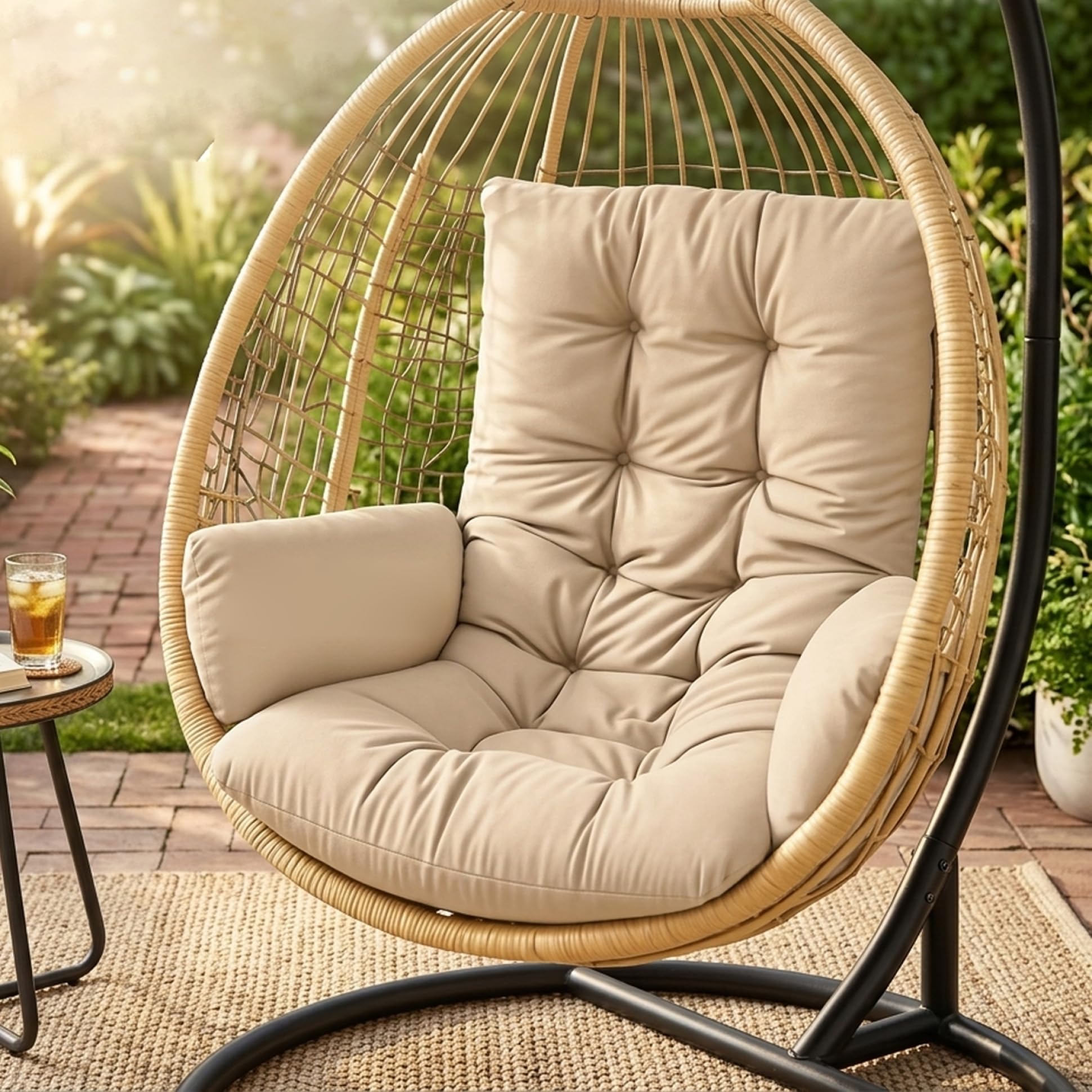 Egg Chair Cushion Replacement, - đánh giá và giá Outdoor Furniture Egg Chair
