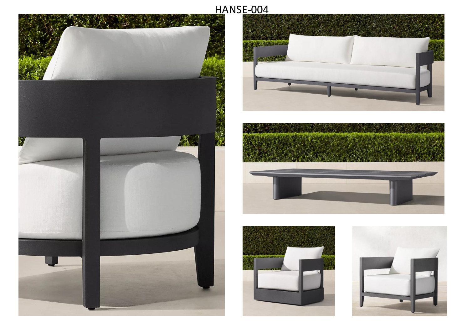 Aluminium Outdoor Garden Sofa  - đánh giá và giá Outdoor Furniture Thailand