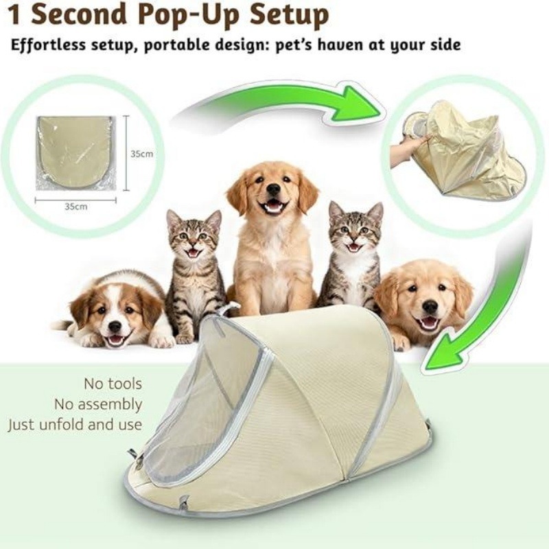 Portable Pop Up Dog Tent Sun P - đánh giá và giá Camping Cot Foldable