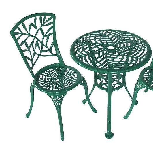 Durable Cast Aluminum 3-Piece  - đánh giá và giá Bistro Table Set