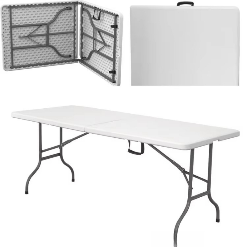 6 feet solid steel frame table - đánh giá và giá Outdoor Furniture Rental For Party