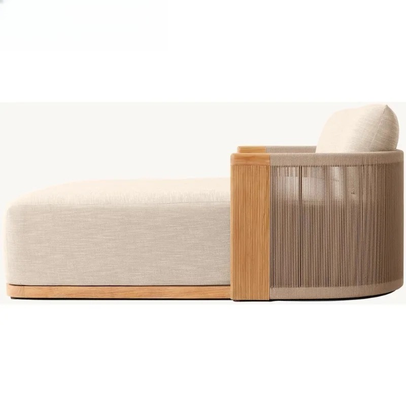 Patio Teak Chaise Lounge Daybe - đánh giá và giá Outdoor Daybed Furniture