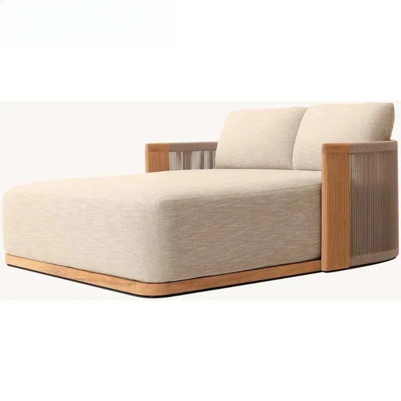 Patio Teak Chaise Lounge Daybe - đánh giá và giá Outdoor Daybed Furniture