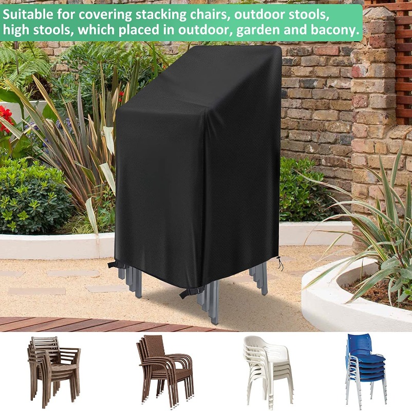 1/2/PCS Stacked Chair Dust Cov - đánh giá và giá Outdoor Furniture Covers