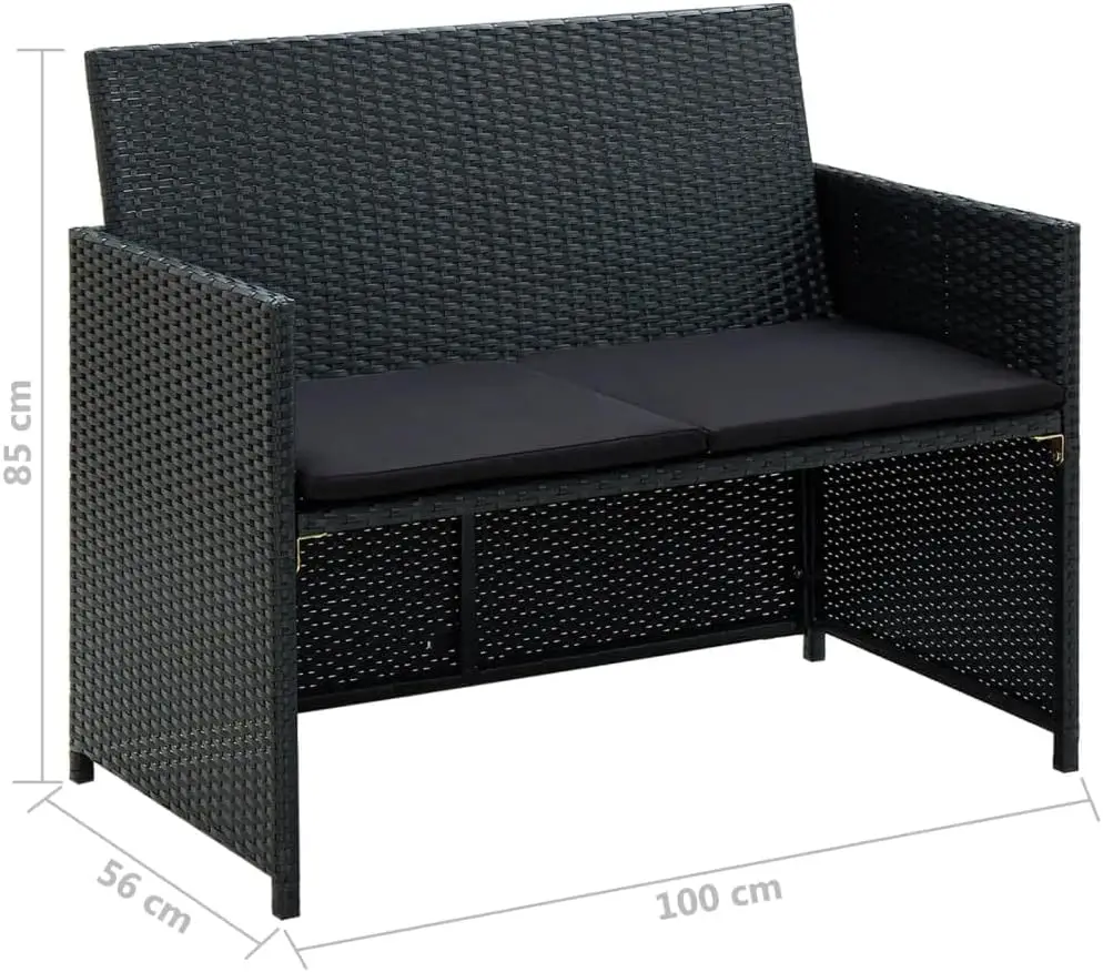 2 Seater Garden Sofa with Remo - đánh giá và giá Outdoor Furniture Cushions 22 X 22