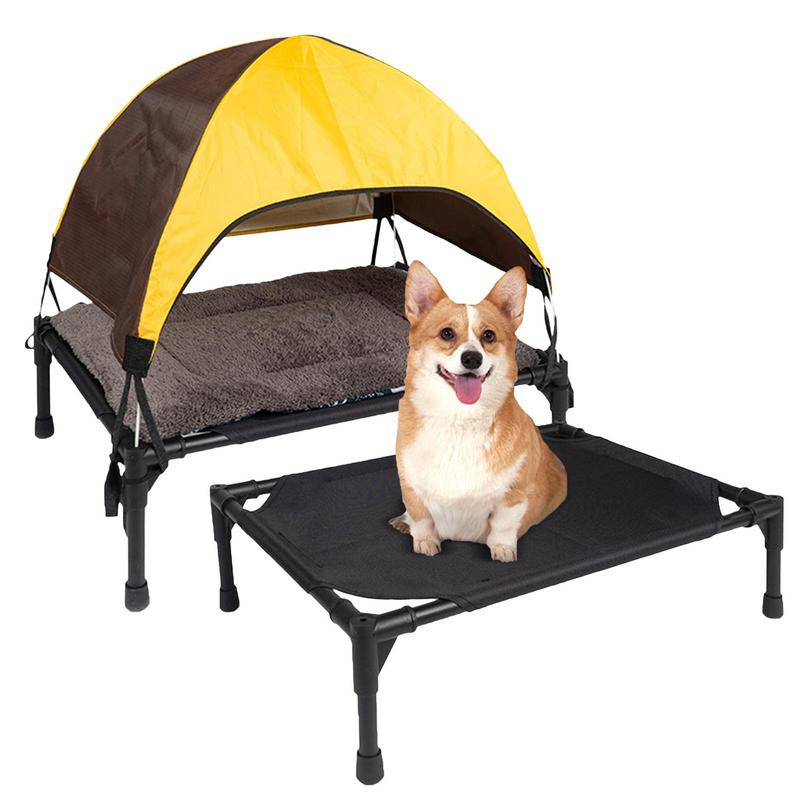 Outdoor Elevated Dog Bed Folda - đánh giá và giá Camping Cot Foldable