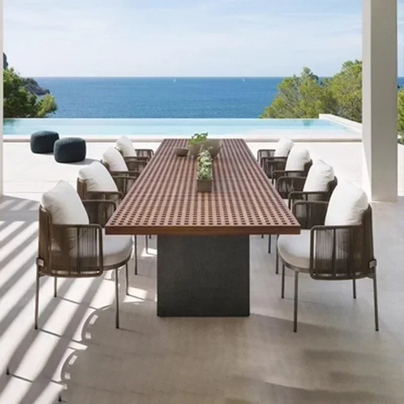 Wood Waterproof Garden Furnitu - đánh giá và giá Outdoor Furniture Italian