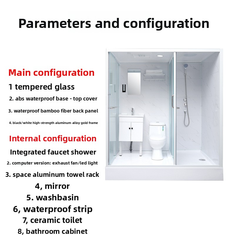 Integral shower room Integrate - đánh giá và giá Outdoor Furniture Modern