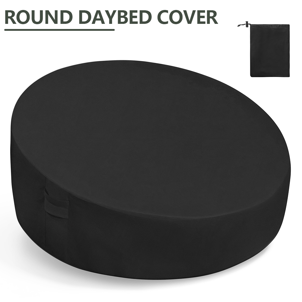 Round Daybed Cover 210D Waterp - đánh giá và giá Outdoor Daybed Furniture