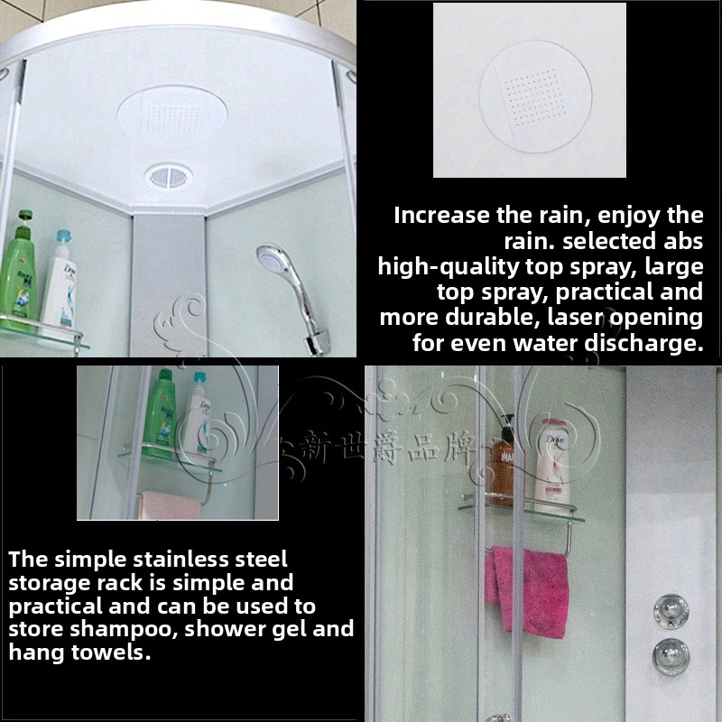 Integral shower room, bathroom - đánh giá và giá Outdoor Furniture Modern