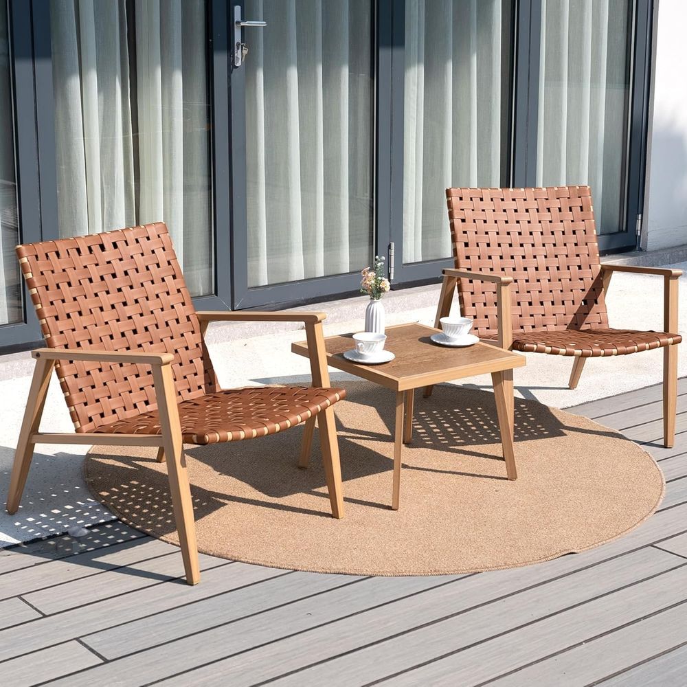 3 Piece Patio Bistro Set, Outd - đánh giá và giá Bistro Table Set