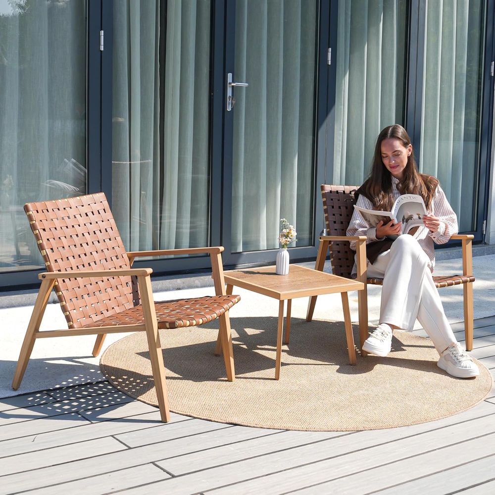 3 Piece Patio Bistro Set, Outd - đánh giá và giá Bistro Table Set