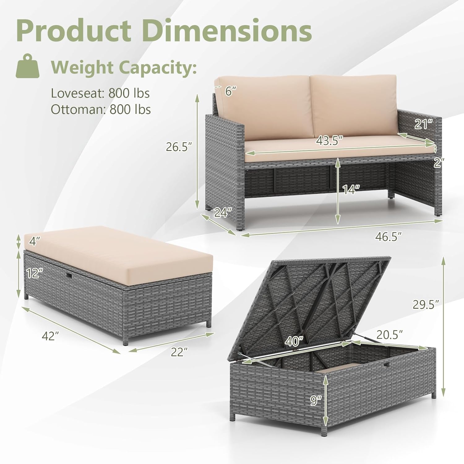 Wicker Patio Daybed Loveseat O - đánh giá và giá Outdoor Daybed Furniture