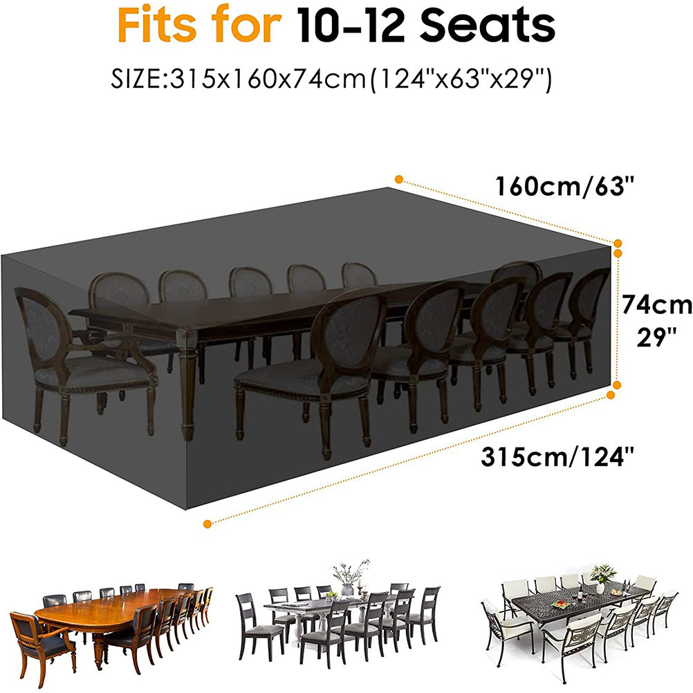Waterproof Garden Table Cover  - đánh giá và giá Outdoor Furniture Covers