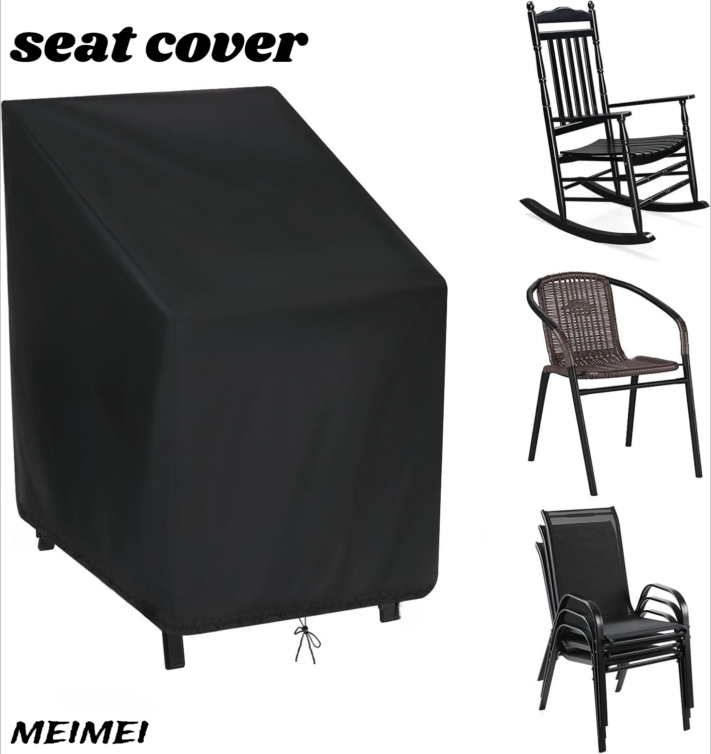 Stacked Chair Dust Cover Stora - đánh giá và giá Outdoor Furniture Covers