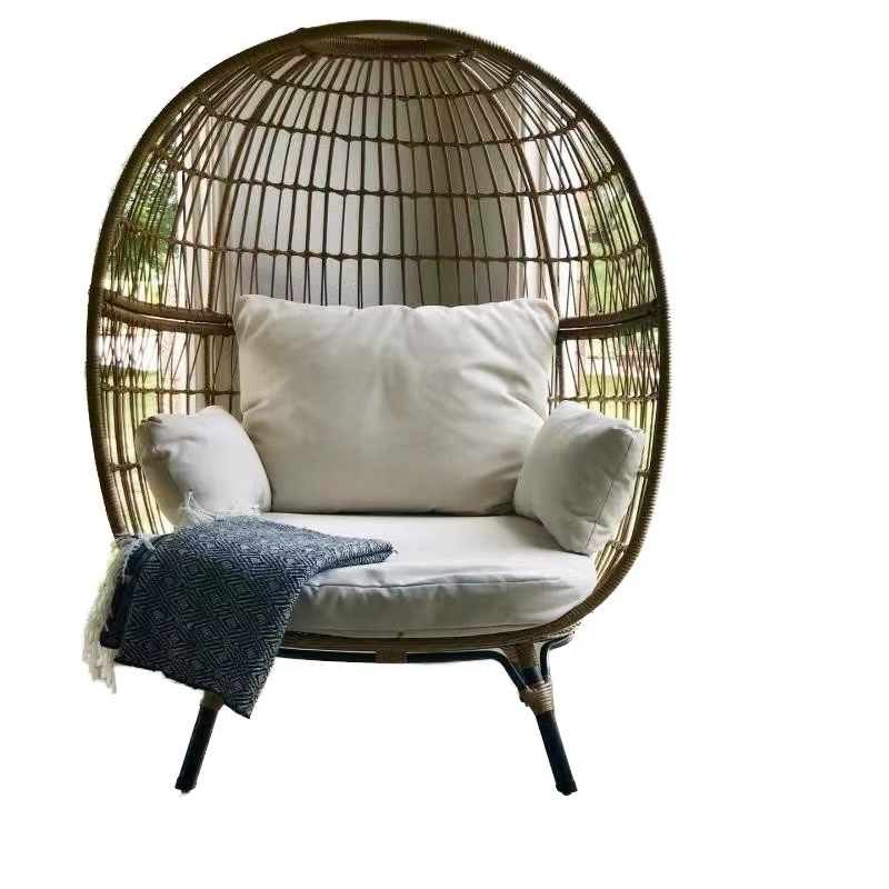 High-quality outdoor wicker ra - đánh giá và giá Outdoor Furniture Egg Chair